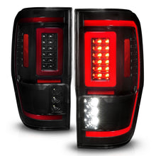 Load image into Gallery viewer, ANZO 19-22 Ford Ranger Full LED Taillights w/ Lightbar Sequential Signal Black Housing/Smoke Lens - GTR Auto
