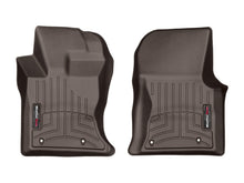 Load image into Gallery viewer, WeatherTech 2017+ Jaguar F-Pace Front FloorLiner - Cocoa
