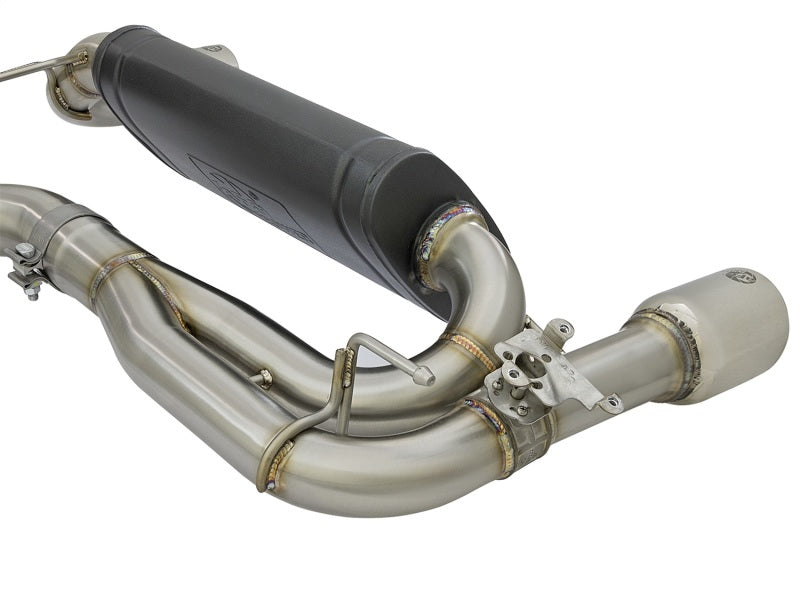aFe MACHForce XP Exhausts Axle-Back 12-15 BMW 335i 3.0T (SS w/Polished Tips) - GTR Auto
