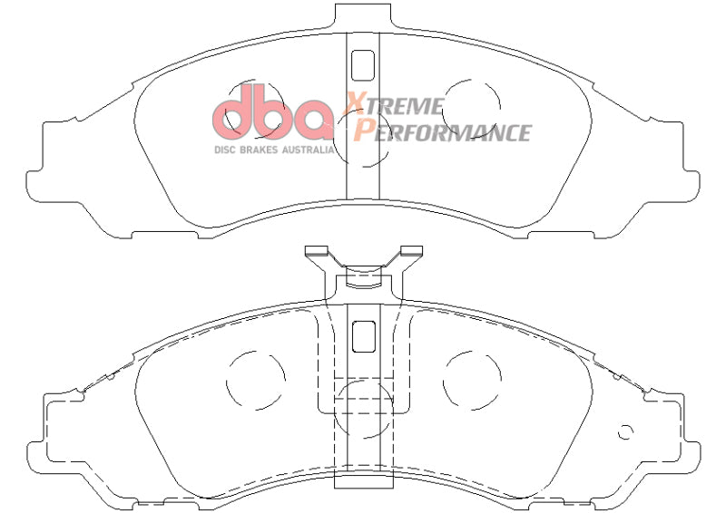 DBA 04 Pontiac GTO XP650 Front Brake Pads - GTR Auto