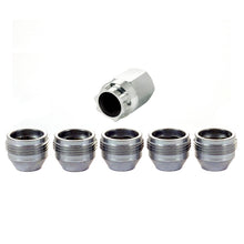 Load image into Gallery viewer, McGard Wheel Lock Nut Set - 5pk. (Under Hub Cap / Cone Seat) M14X.5 / 22mm Hex / .893in. L. - Silver - GTR Auto