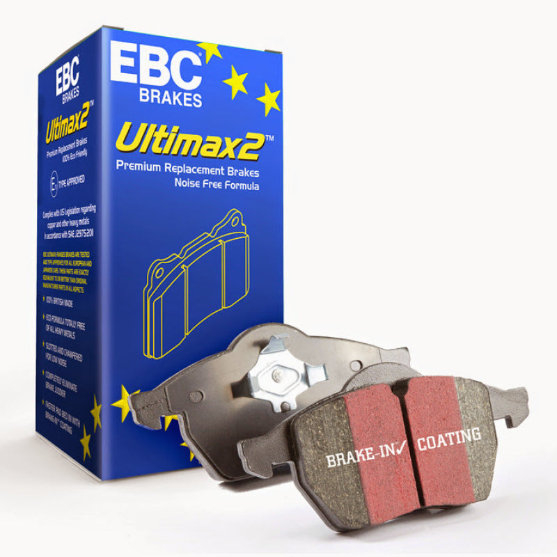 EBC 03-04 Nissan Frontier 3.3 2WD Ultimax2 Front Brake Pads UD830