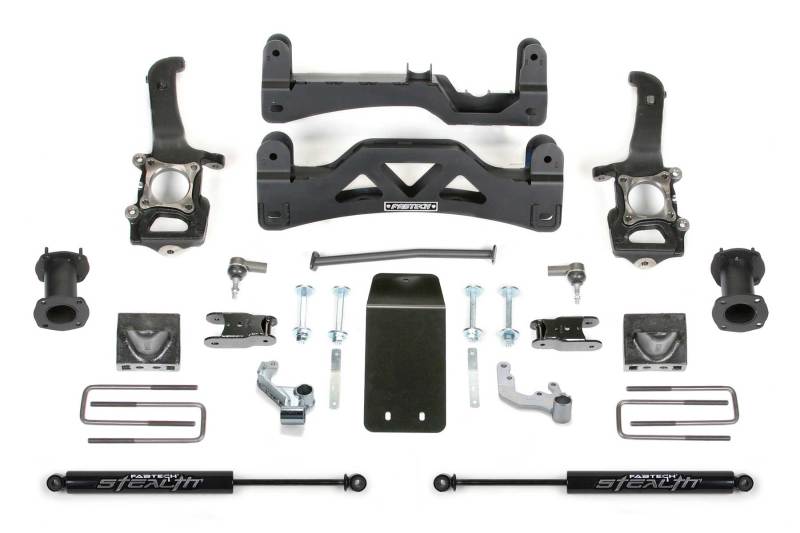 Fabtech 2014 Ford F150 4WD 6in Basic Sys w/Stealth - GTR Auto