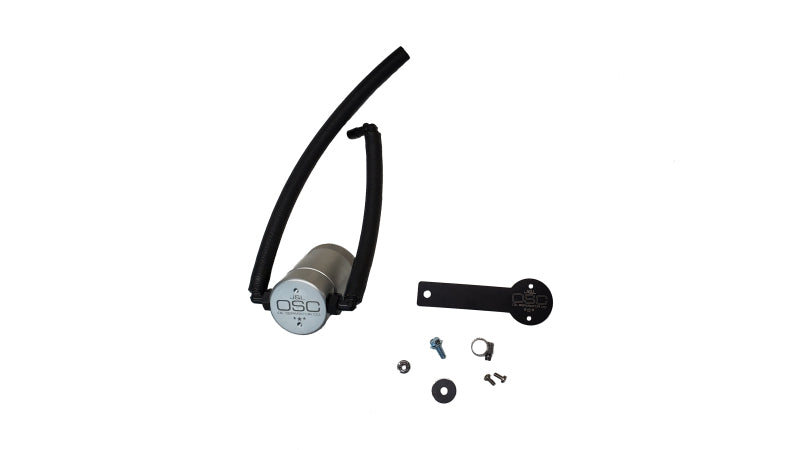 J&amp;L 2022-2026 Nissan Frontier 3.8L V6 Passenger Side Oil Separator 3.0 - Clear Anodized - GTR Auto