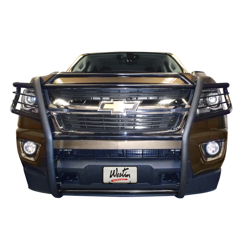 Westin 2004-2011 Chevrolet/GMC Colorado Sportsman Grille Guard - Black - GTR Auto