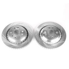 Load image into Gallery viewer, Power Stop 07-17 Lexus LS460 Rear Evolution Drilled &amp; Slotted Rotors - Pair
