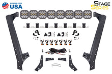 Load image into Gallery viewer, Diode Dynamics Jeep JK SS5 Pro CrossLink Windshield - Yellow Combo Lightbar Kit - GTR Auto