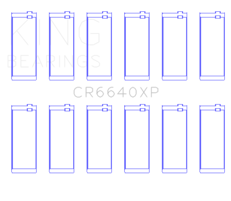King Engine Bearings BMW M20/M50 2.0L/2.5L/2.7L Performance Rod Bearing Set - Size STDX - GTR Auto