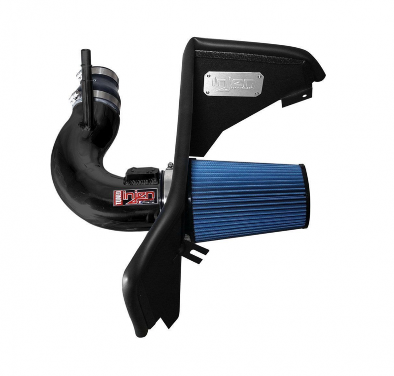 Injen 2016+ Chevy Camaro 2.0L Wrinkle Black Power-Flow Air Intake System - GTR Auto