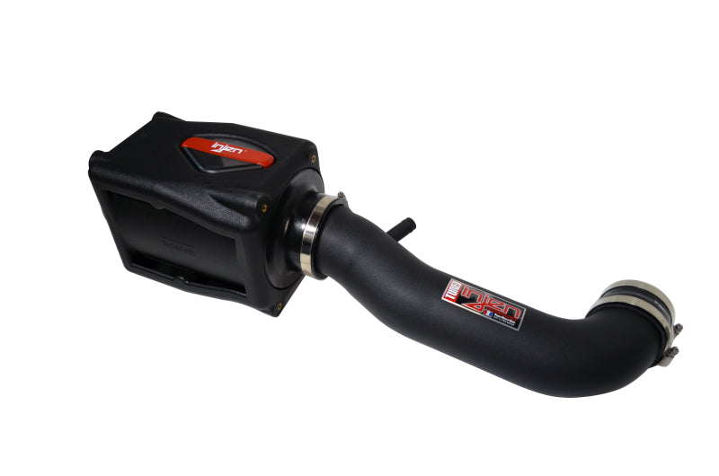 Injen 12-13 Jeep Wrangler JK 3.6L V6 Wrinkle Black Short Ram Intake w/ Power Flow Box - GTR Auto