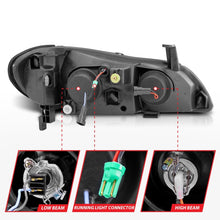 Load image into Gallery viewer, ANZO 2000-2004 Infiniti I30 Projector Headlights w/ Halo Chrome - GTR Auto