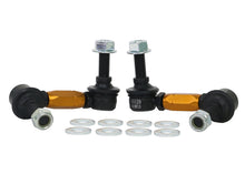 Load image into Gallery viewer, Whiteline 03+ Nissan 350z Z33 / 07-08 Infiniti G35 (Exc AWD) Fr Swaybar-Link Assy HD Adj Steel Ball - GTR Auto