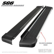 Load image into Gallery viewer, Westin SG6 Polished Aluminum Running Boards 85.50 in - Polished