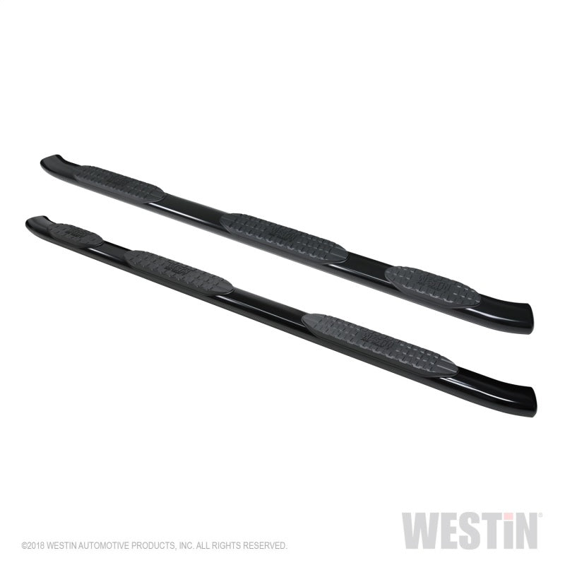 Westin 19-22 RAM 1500 Quad Cab 6.5ft Bed (Excl. Classic) PRO TRAXX 5 Oval W2W Nerf Step Bars - Blk - GTR Auto