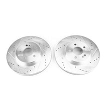 Load image into Gallery viewer, Power Stop 17-18 Mercedes-Benz C43 AMG Rear Evolution Drilled &amp; Slotted Rotors - Pair - GTR Auto