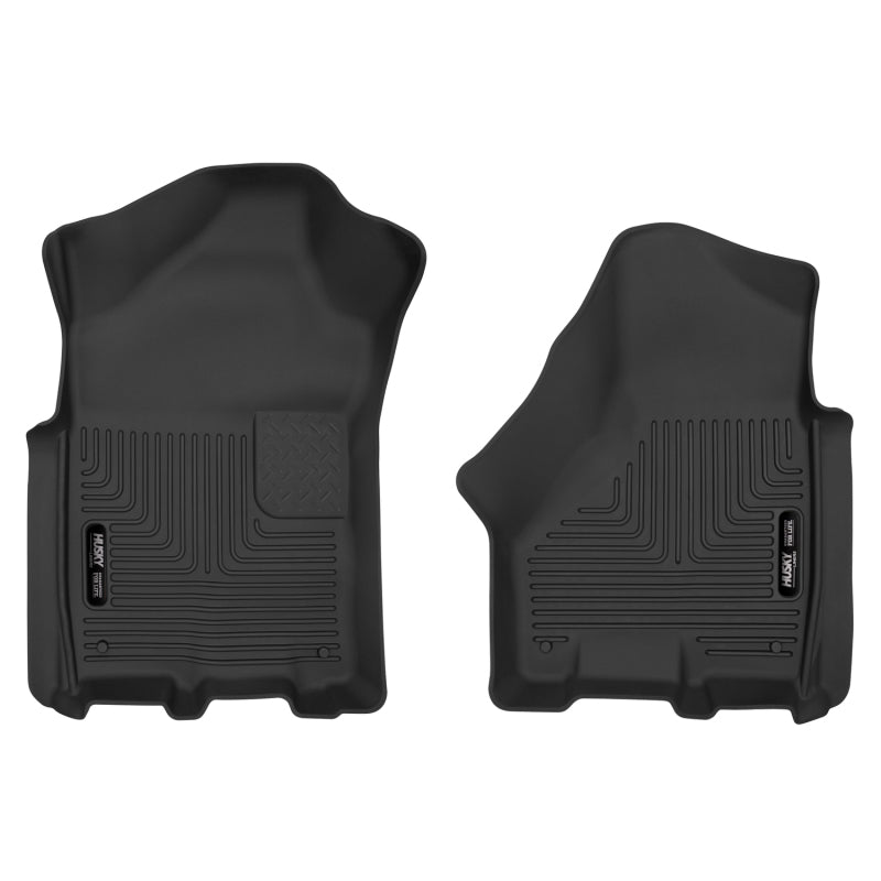 Husky Liners 19-22 Dodge Ram 2500/3500 CC/EC X-Act Contour Black Front Floor Liners - GTR Auto