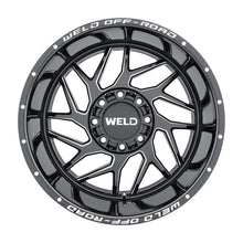 Load image into Gallery viewer, Weld Off-Road W117 20X12 Fulcrum 6X135 6X139.7 ET-44 BS4.75 Gloss Black MIL 106.1