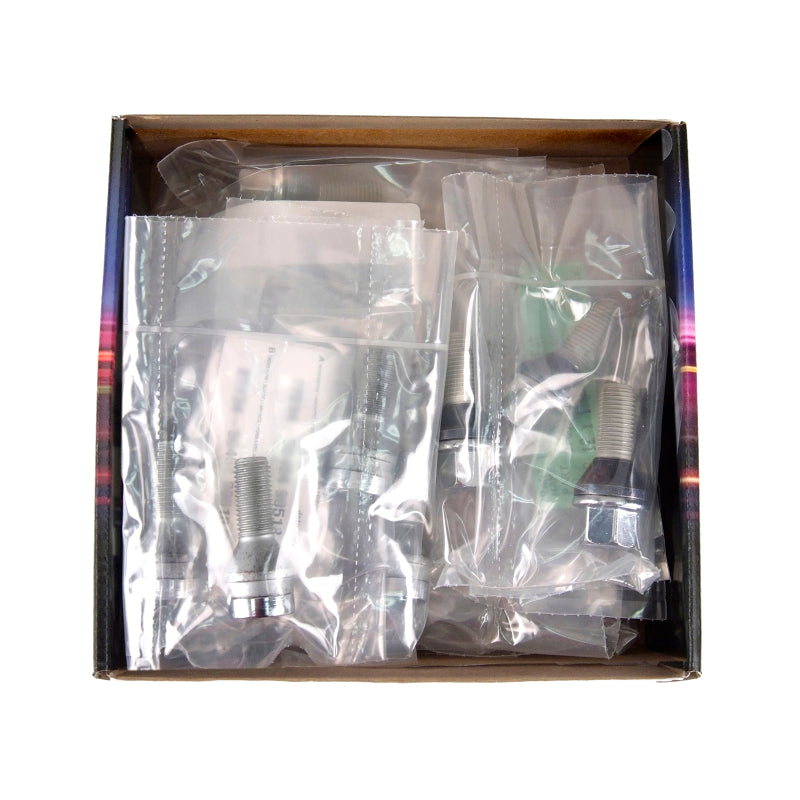 McGard 5 Lug Hex Install Kit w/Locks (Cone Seat Bolt) M14X1.5 / 17mm Hex / 30.5mm Shank L. - Chrome - GTR Auto