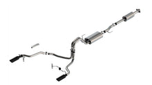 Load image into Gallery viewer, Borla F-150 2021 2.7L/3.5L 4dr CC SB EC STB Lar/KingR/Plnm/LTD 3/2.25 SRE CB Touring BLK CHR Tips - GTR Auto