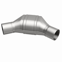 Load image into Gallery viewer, MagnaFlow Universal Catalytic Converter 2 Angled In/Out