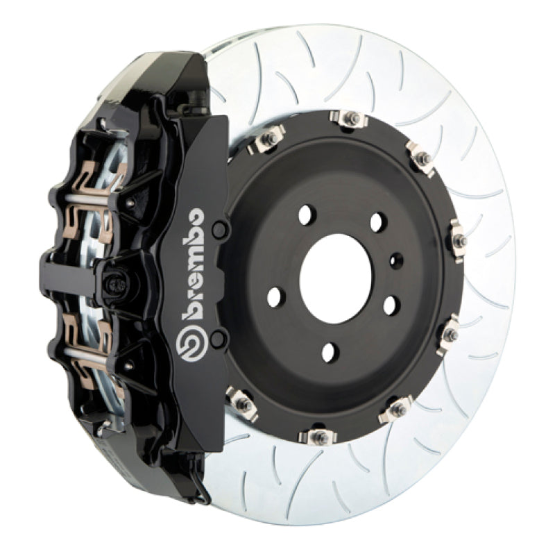 Brembo 16 C450 AMG/17-21 C43 AMG Front GT BBK 6 Piston Cast 380x34 2pc Rotor Slotted Type3-Black 1N3.9061A1