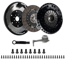 Load image into Gallery viewer, DKM Clutch 2.0 VW/Audi A3 FSI 6 Bolt Motor MS Twin Disc Clutch w/Steel Flywheel (660 ft/lbs Torque) - GTR Auto