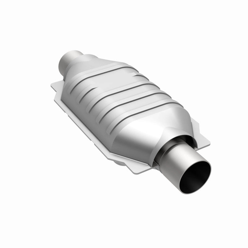 MagnaFlow Univ Cat Conv 2.25in Inlet/Outlet Center/Center Oval 12in Body L x 7in W x 16in Overall L