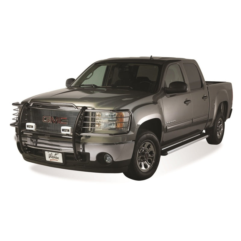 Westin 2001-2007 Chevy Silverado Classic 1500/2500HD/3500 Crew Cab Running Board Mount Kit - Black - GTR Auto