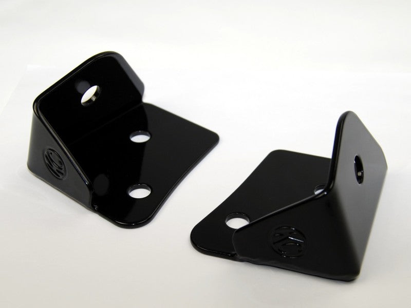 KC HiLiTES 07-18 Jeep JK A-Pillar Windshield Light Mount Bracket Set (Pair) - Black - GTR Auto