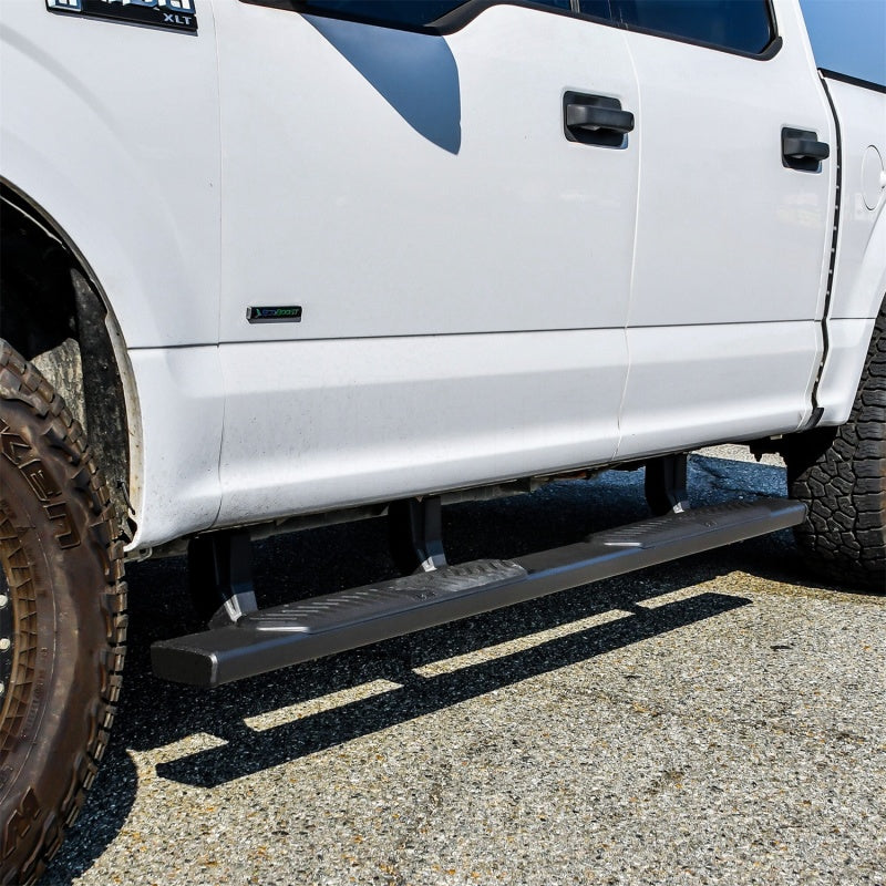 Westin Ram 15-21 Ford F-150 / 17-21 Ford F-250 & F350 Crew Cab R5 XD Nerf Step Bars - Black - GTR Auto