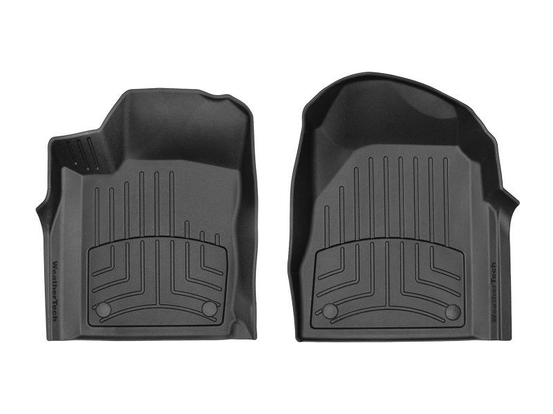 WeatherTech 2016+ Dodge Durango / Jeep Grand Cherokee Front FloorLiner HP - Black - GTR Auto