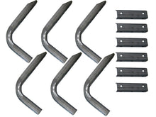 Load image into Gallery viewer, Lund 06-10 Jeep Commander EZ Running Board Mounting Bracket Kit - Brite