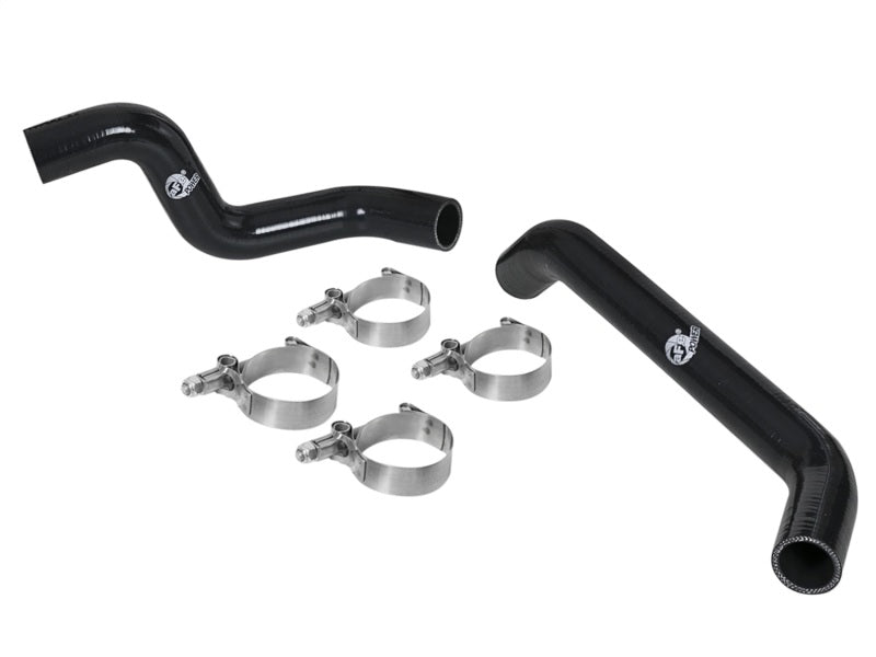 aFe BladeRunner Radiator Hose Kit w/ Black Hoses 07-11 Jeep Wrangler (JK) V6 3.8L - GTR Auto
