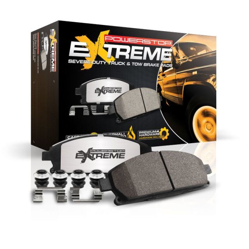Power Stop 17-19 Buick LaCrosse Front Z36 Truck & Tow Brake Pads w/Hardware Z36-1913