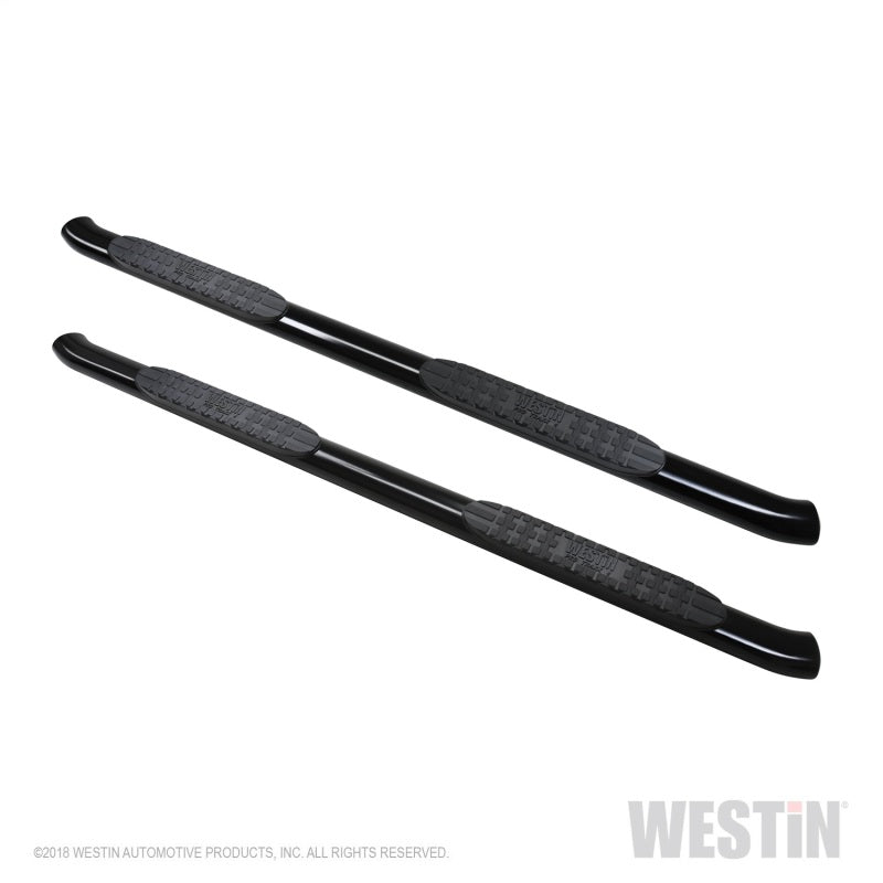 Westin 2019-2026 Chevy Silverado/Sierra 1500 Crew Cab Non LD PRO TRAXX 4 Oval Nerf Step Bars - Black - GTR Auto