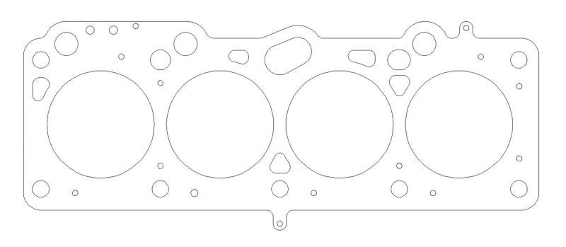 Cometic Ford Escort 1.9L 82mm Bore .051in inch MLS Head Gasket C5136-051
