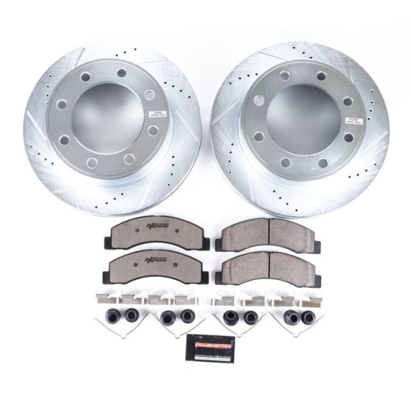 Power Stop 00-05 Ford Excursion Front Z36 Truck & Tow Brake Kit - GTR Auto