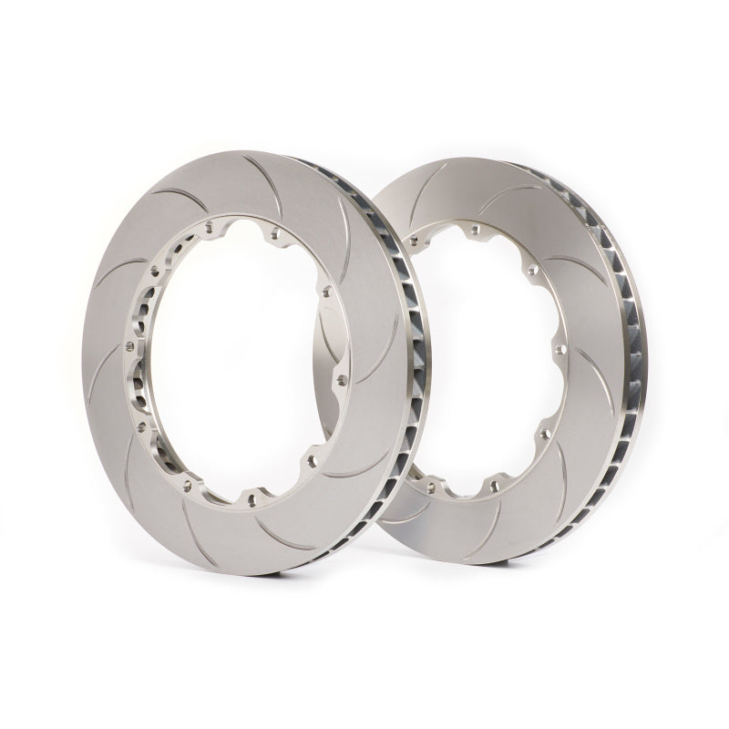 GiroDisc 2016+ Alfa Romeo Giulia Quadrifoglio (w/CCM) Slotted Front Rings D1-163