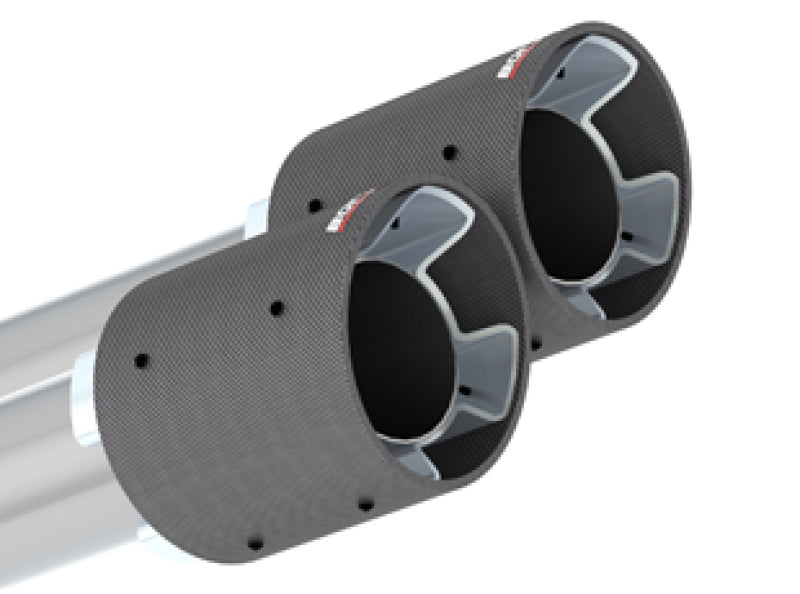 Borla 2020 Ford GT500 5.2L AT 3in ATAK CatBack Exhaust w/ Carbon Fiber Tips - GTR Auto