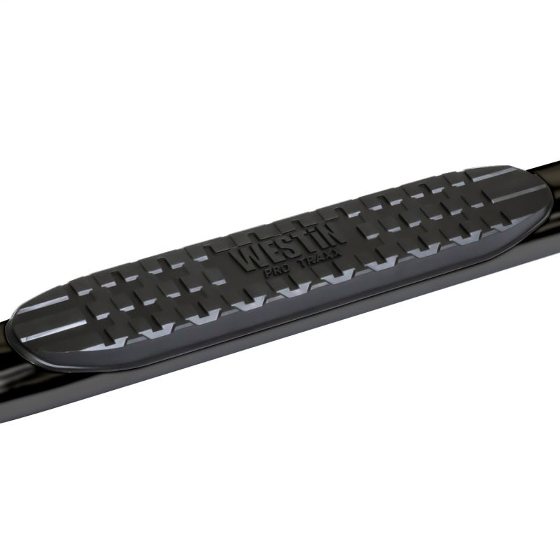 Westin 2014-2018 Chevy Silverado 1500 Reg Cab PRO TRAXX 4 Oval Nerf Step Bars - Black - GTR Auto
