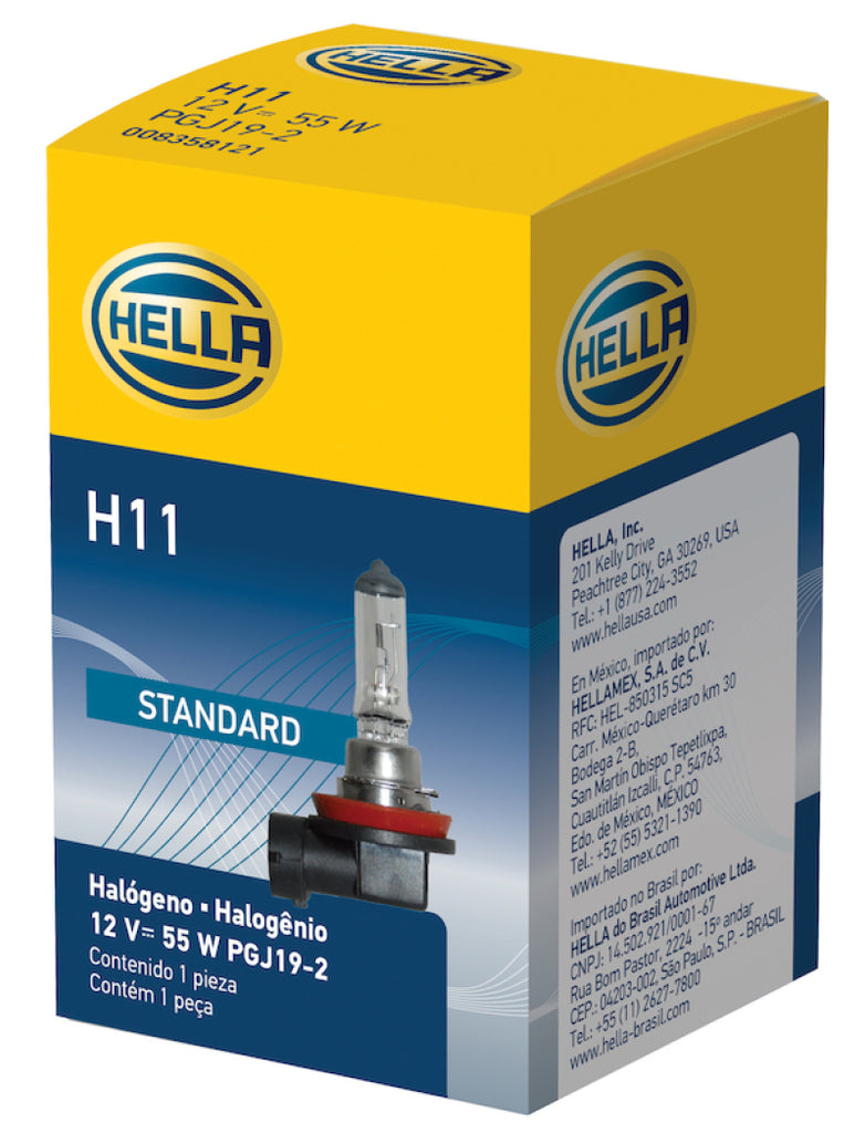 Hella Bulb H11 12V 55W Pgj192 T4 - GTR Auto