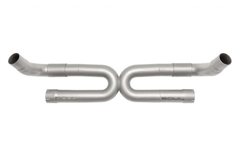 SOUL 17-19 Porsche 991.2 Carrera (non-PSE) Perf. Exhaust w/o Drone Tubes - Base - Reuse Tips