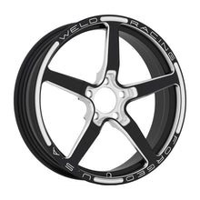 Load image into Gallery viewer, Weld Alumastar 2.0 1-Piece 18x6 / 5x120 BP / 3.7in BS Black Wheel - Non-Beadlock