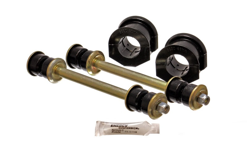 Energy Suspension 95-97 Ford Explorer/Bronco 2WD/4WD 36mm Black Front Sway Bar Bushing Set - GTR Auto