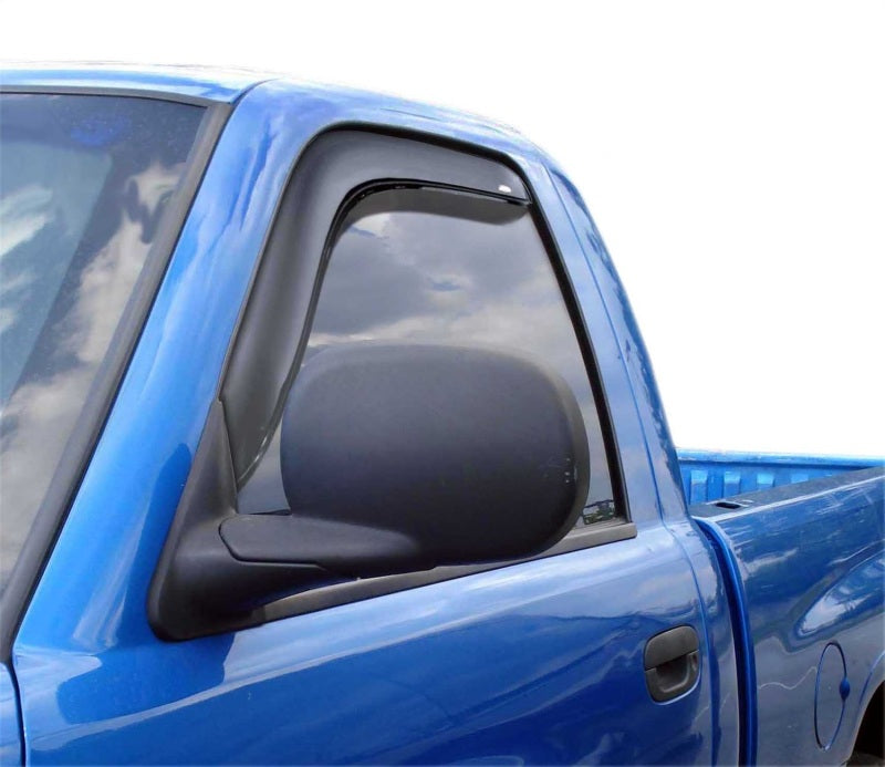 AVS 94-01 Dodge RAM 1500 (Excl. Towing Mirror) Ventvisor In-Channel Window Deflectors 2pc - Smoke - GTR Auto