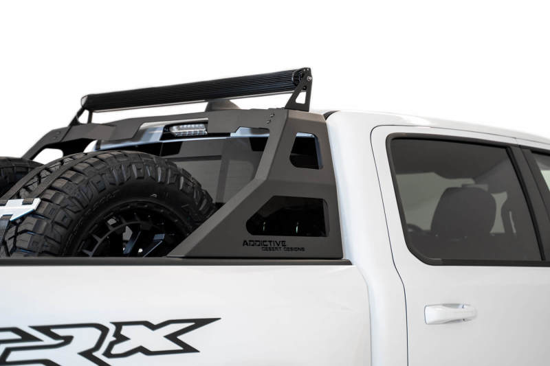 Addictive Desert Designs 2021 Dodge Ram 1500 TRX Stealth Fighter Chase Rack - Hammer Black - GTR Auto
