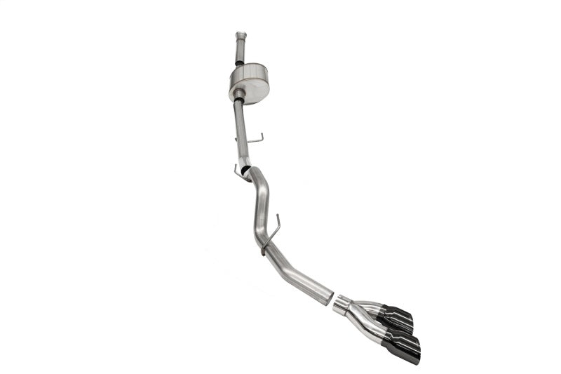 Corsa 2021-2025 Ford F-150 SuperCab/6.5in Bed 5.0L V8 Xtreme Cat-Back Single Side Exit-Black PVD - GTR Auto