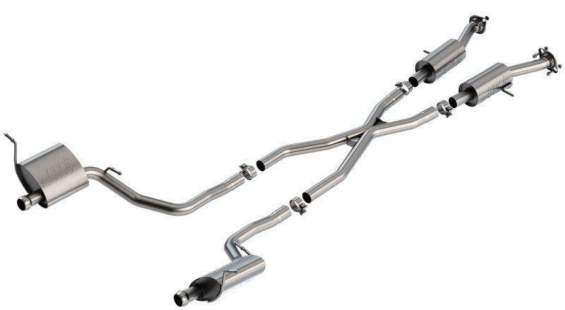 Borla 14-20 Jeep Grand Cherokee High Altitude/Summit 3.6L V6 2/4WD 2.25in S-Type Cat-back - GTR Auto