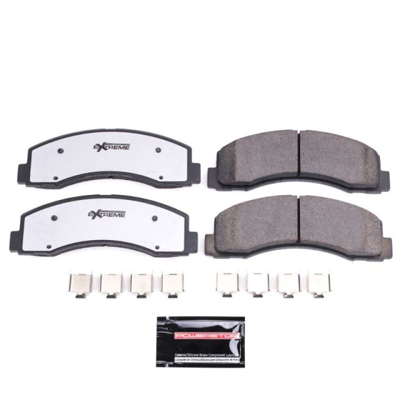 Power Stop 10-19 Ford Expedition Front Z36 Truck & Tow Brake Pads w/Hardware - GTR Auto