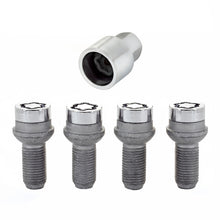 Load image into Gallery viewer, McGard Wheel Lock Bolt Set - 4pk. (Radius Seat) M14X1.5 / 17mm Hex / 27.0mm Shank Length - Chrome - GTR Auto